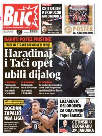 Blic - broj 7858, 29. dec 2018.