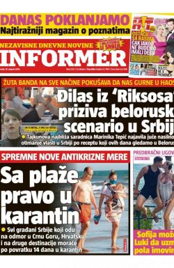 Informer - broj 2531, 19. avg 2020.