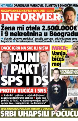 Informer - broj 876, 20. mar 2015.