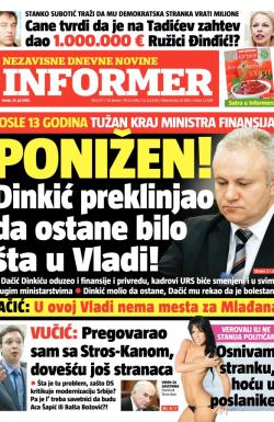 Informer - broj 377, 31. jul 2013.