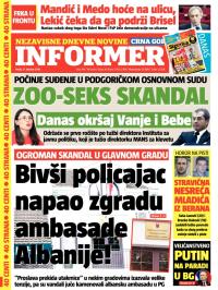 Informer CG - broj 749, 17. okt 2014.