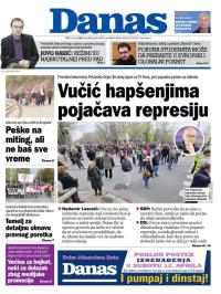 Danas - broj 9886, 11. apr 2025.