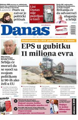 Danas - broj 7950-7951, 6. jul 2019.