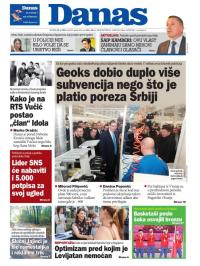 Danas - broj 8704, 29. jul 2021.