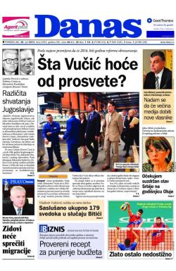 Danas - broj 6503, 20. jul 2015.