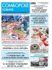 Somborske novine - broj 3742, 13. mar 2026.