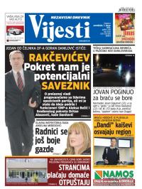 Vijesti - broj 6026, 5. jan 2015.