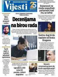 Vijesti - broj 8785, 26. sep 2022.