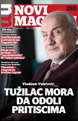 Novi magazin - broj 345, 7. dec 2017.