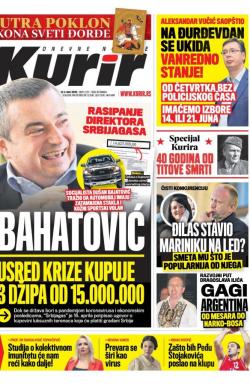 Kurir - broj 2231, 4. maj 2020.