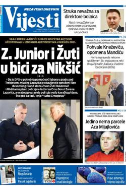 Vijesti - broj 9893, 15. nov 2025.