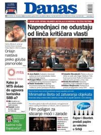 Danas - broj 8466, 3. dec 2020.
