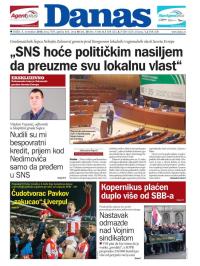 Danas - broj 7709, 7. nov 2018.