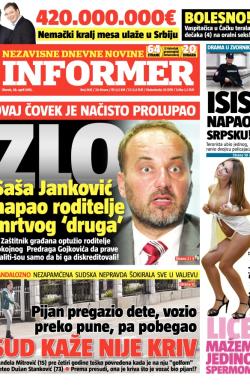 Informer - broj 908, 28. apr 2015.