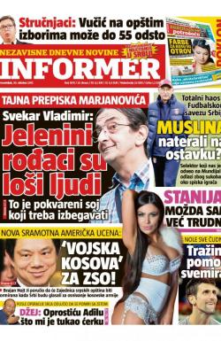 Informer - broj 1679, 30. okt 2017.
