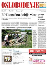 Oslobođenje - broj 26110, 6. avg 2019.