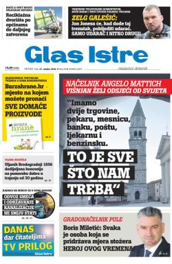 Glas Istre - broj 86, 27. mar 2020.