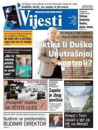 Vijesti - broj 6448, 8. mar 2016.
