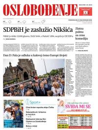 Oslobođenje - broj 26040, 27. maj 2019.