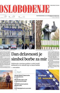 Oslobođenje - broj 27156, 24. nov 2022.