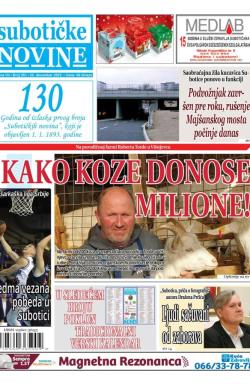 Nove Subotičke novine - broj 351, 22. dec 2023.