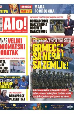 Alo - broj 6289, 20. sep 2025.