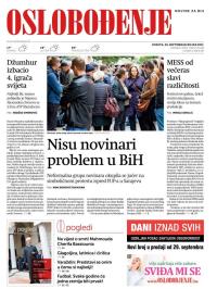 Oslobođenje - broj 25448, 30. sep 2017.