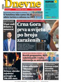 Dnevne novine - broj 3135, 28. okt 2021.