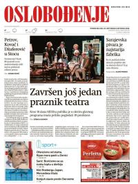 Oslobođenje - broj 25100, 10. okt 2016.