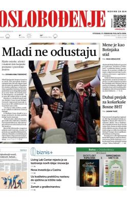 Oslobođenje - broj 28144, 17. feb 2026.