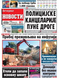 Večernje novosti - broj 1085, 8. nov 2013.