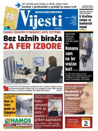 Vijesti - broj 6367, 15. dec 2015.