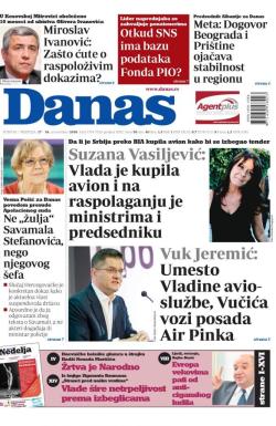 Danas - broj 7719-7720, 17. nov 2018.