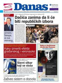 Danas - broj 6672, 5. jan 2016.