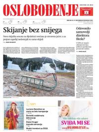 Oslobođenje - broj 25525, 17. dec 2017.