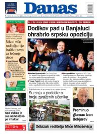 Danas - broj 8450, 17. nov 2020.
