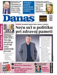 Danas - broj 8405-8406, 3. okt 2020.