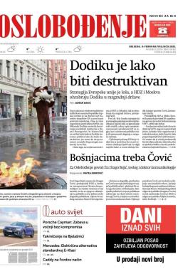 Oslobođenje - broj 26912, 9. feb 2022.