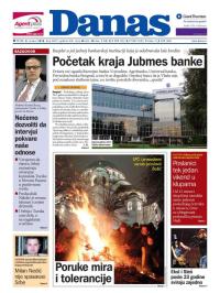 Danas - broj 6675, 8. jan 2016.
