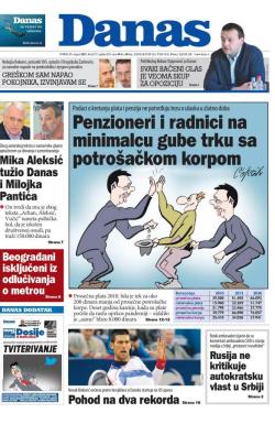 Danas - broj 8737, 31. avg 2021.