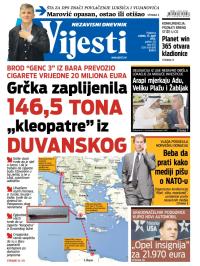 Vijesti - broj 6125, 15. apr 2015.