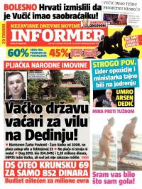 Informer - broj 1002, 18. avg 2015.