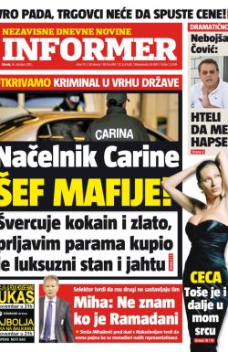 Informer - broj 137, 16. okt 2012.