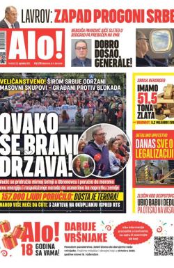 Alo - broj 6298, 29. sep 2025.