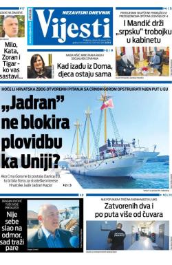 Vijesti - broj 9242, 16. jan 2024.