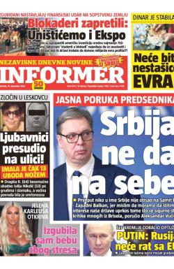 Informer - broj 4163, 18. dec 2025.