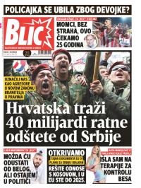 Blic - broj 7477, 6. dec 2017.