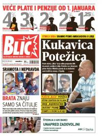 Blic - broj 6735, 12. nov 2015.
