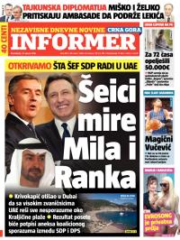 Informer CG - broj 819, 12. jan 2015.