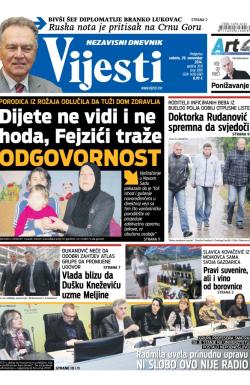 Vijesti - broj 5991, 29. nov 2014.